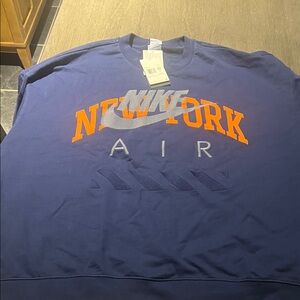 Nike Men's Blue New York Sweater